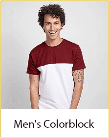 Color Block T-Shirts for Men