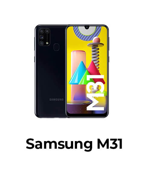 Samsung M31 Glass Back Covers