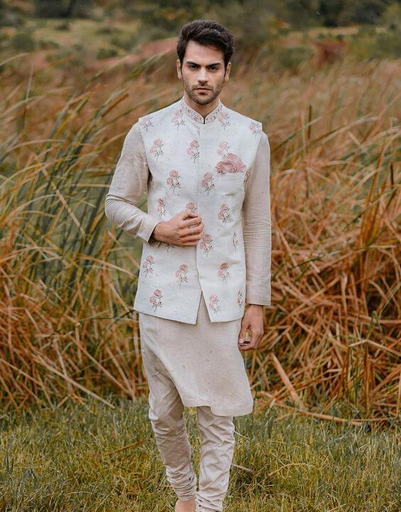 Bandhgala - White Holi Outfit Ideas | Bewakoof Blog