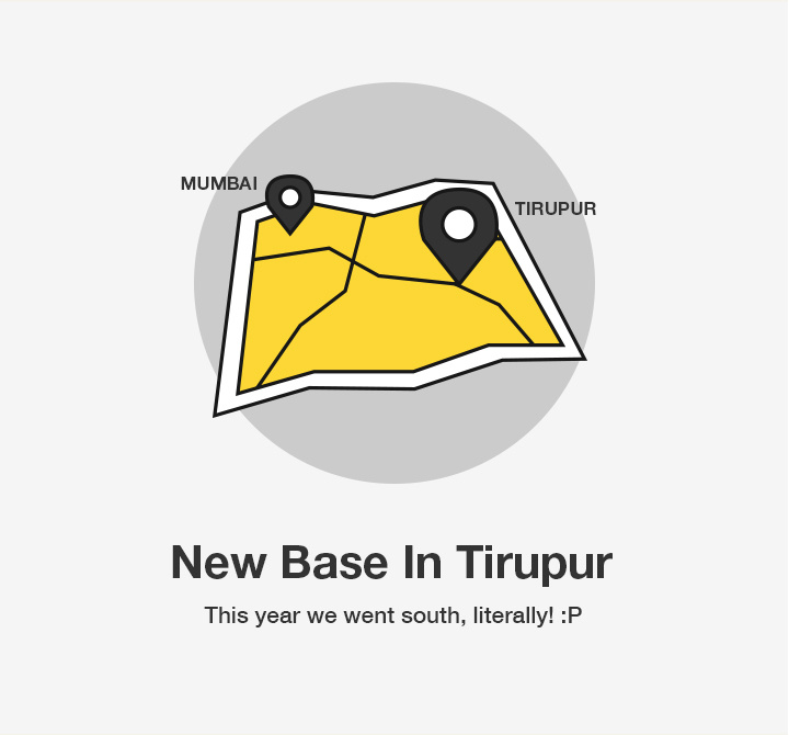 New base at Tirupur