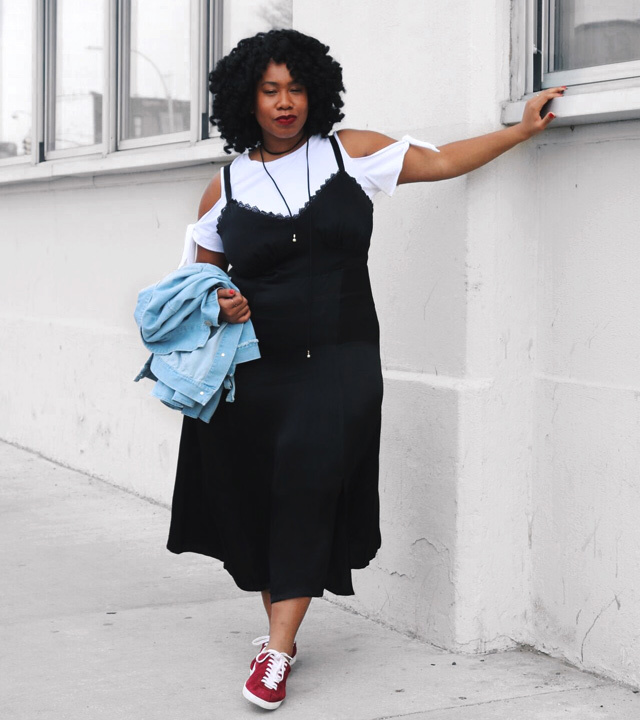 Slip dress - Bewakoof blog