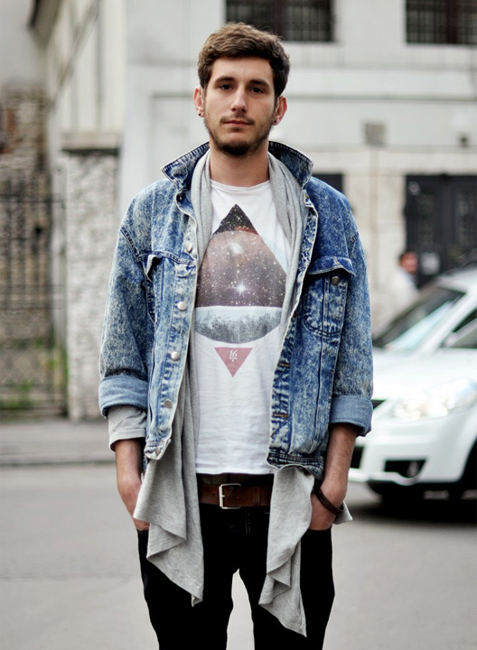 oversized graphic tee outfit men