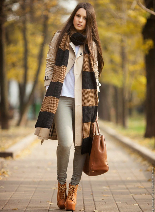 long scarf outfit - bewakoof blog