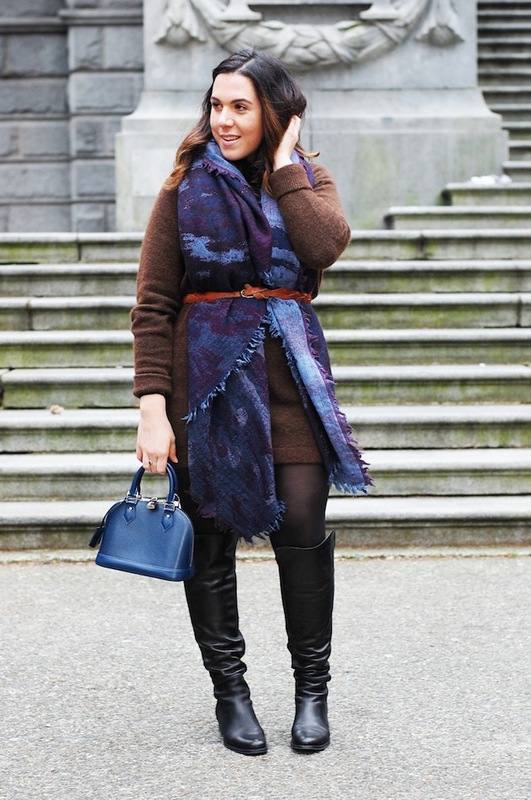 scarf with belt - bewakoof blog