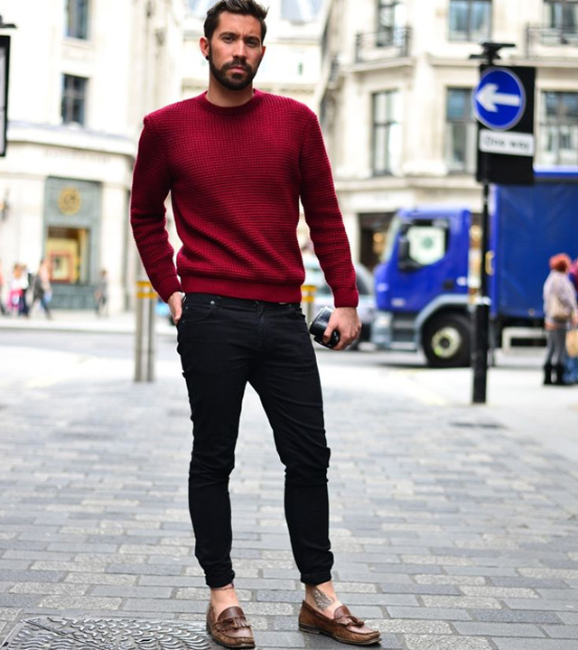 Men's casual jean store outfits