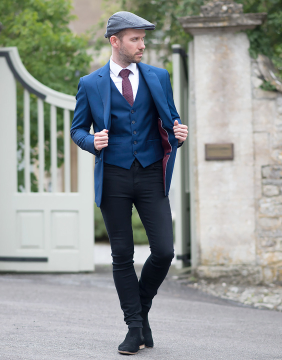 blue waistcoat combinations - bewakoof blog