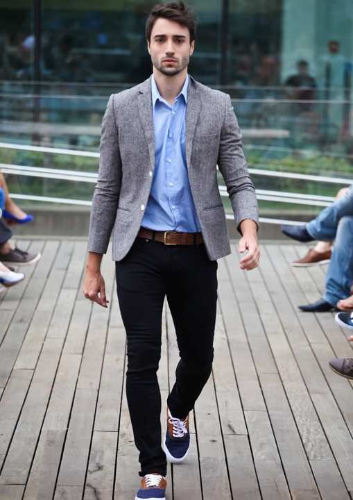 grey blazer - Bewakoof Blog