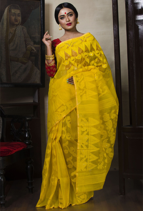 jamdani saree - bewakoof blog