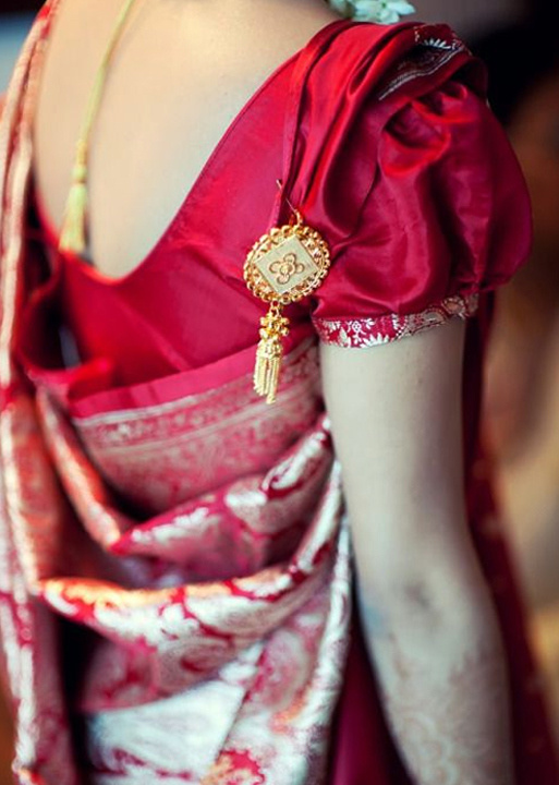 22 Gorgeous Brides in Sarees - Bridal Saree Styles