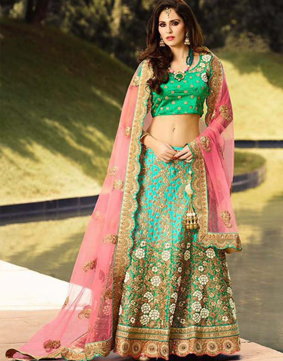 20 Lehenga Dupatta Draping Styles