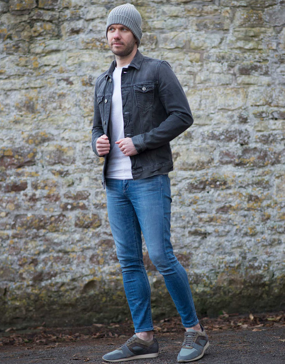 Grey Jeans with Leather Jacket Outfits For Men (155 ideas & outfits) |  Lookastic