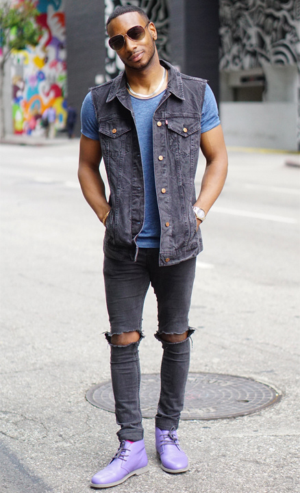 Waistcoat With Ripped Jeans - Bewakoof Blog