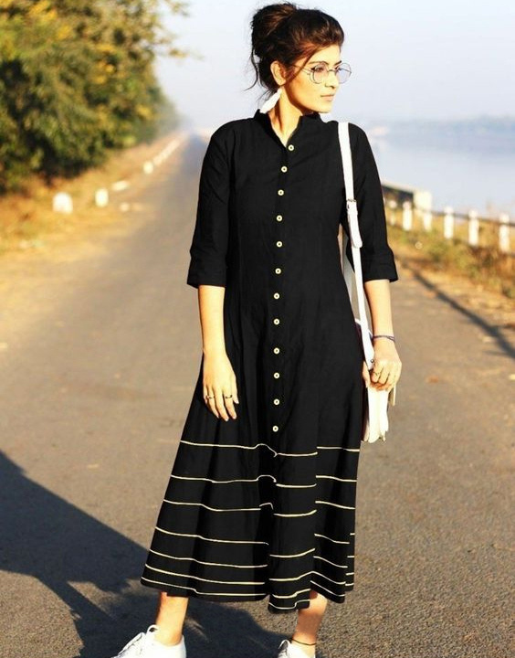 simple indo western dress