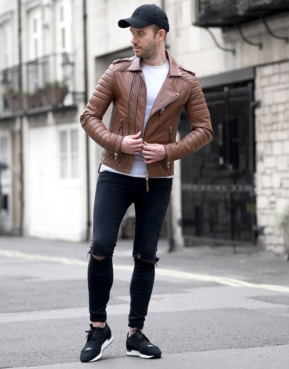 Brown leather jacket for men - Bewakoof Blog