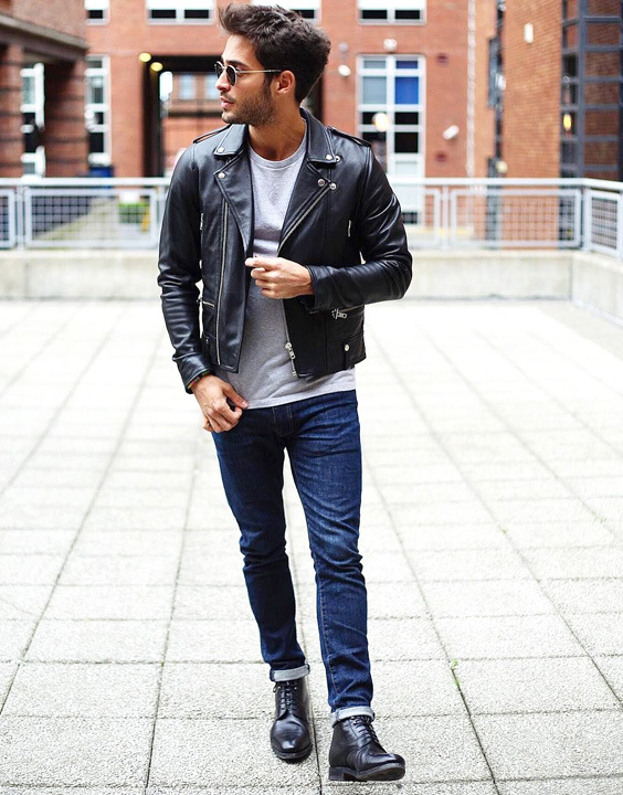 Black leather jackets for men - Bewakoof Blog