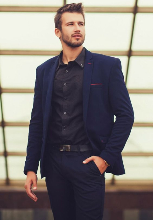 Navy Blue Suit Combination Ideas