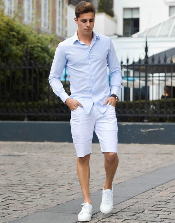 4 Types Of Shorts For Men: Trendy Shirt And Shorts Outfits
