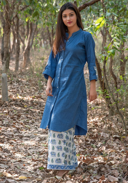 Pakistani long Kurtis with Palazzo pants - Bewakoof Blog