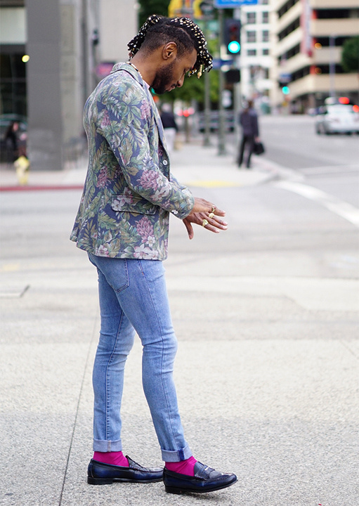 jeans and loafers combination