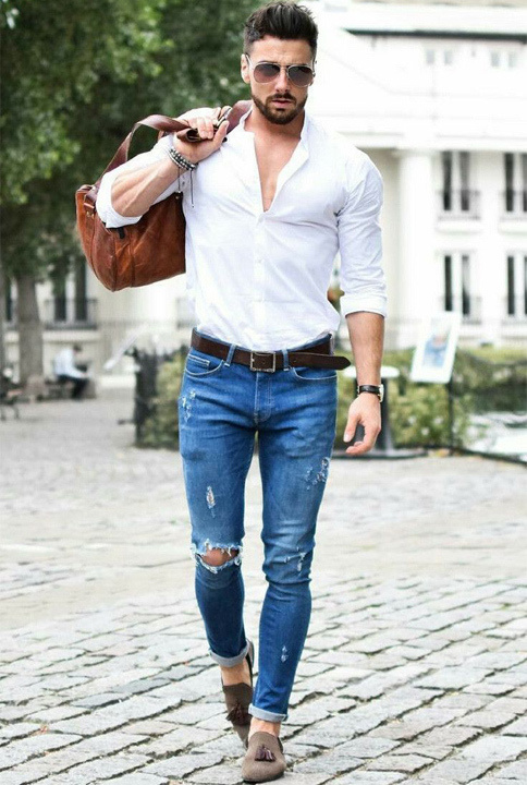 White Shirt Blue Jeans Style Guide: For Men & Women