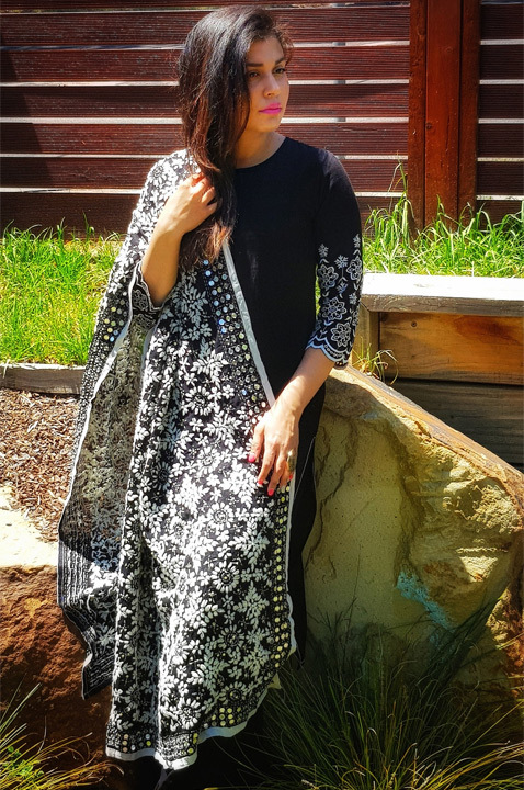 Black phulkari dupatta - Bewakoof Blog