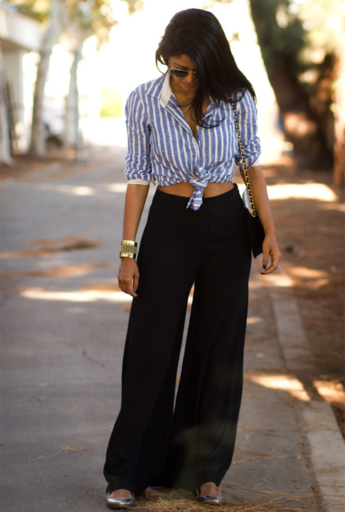 dressy tops to wear with palazzo pants ...