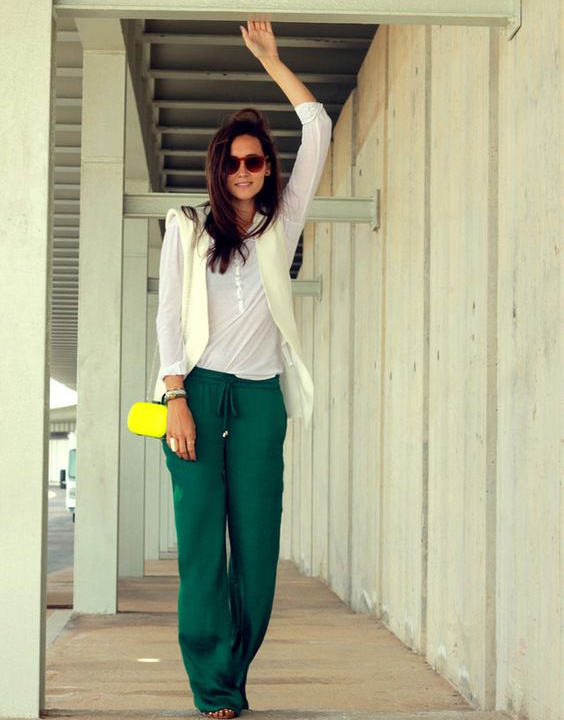 Green palazzo pants - Bewakoof Blog