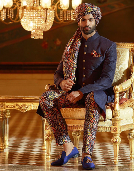 Various Types of Sherwani Suits for Groom