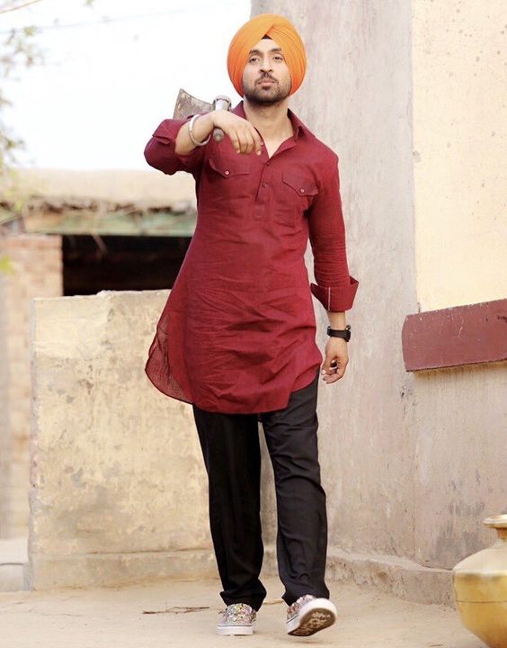 Diljit Dosanjh in kurta pajama - Bewakoof Blog