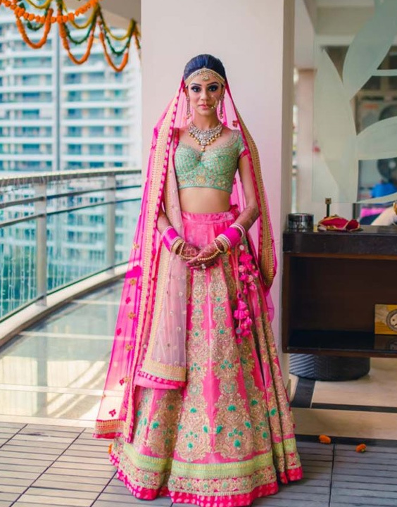 Styled By Luxurion World - Mermaid Lehenga Choli Many girls know about  mermaid or fishtail lehenga's. Mermaid lehenga is perfect for girls or  ladies who want to flaunt their curves elegantly. Pair