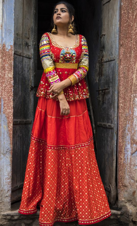 Navratri on sale fusion dress