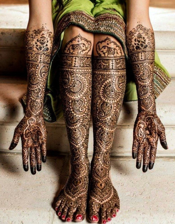 Lifestyle News | Simple and Beautiful Dulhan Mehndi Designs For Full Hand  (Watch Videos) | 🛍️ LatestLY