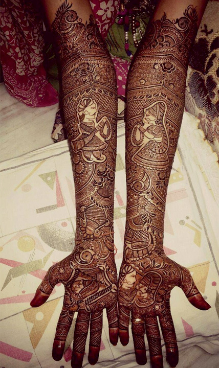 Bridal Mehndi Design at best price in Varanasi