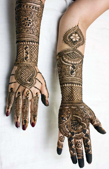 bridal mehndi design full hand｜TikTok Search