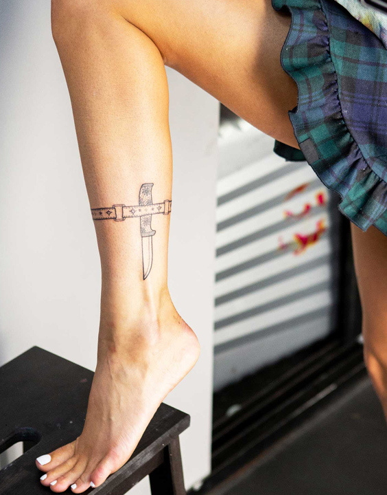 700+ Free Simple Tattoo On Leg For Girl HD Tattoo Images