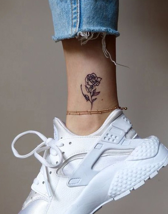 Ankle Tattoos For women - Bewakoof Blog