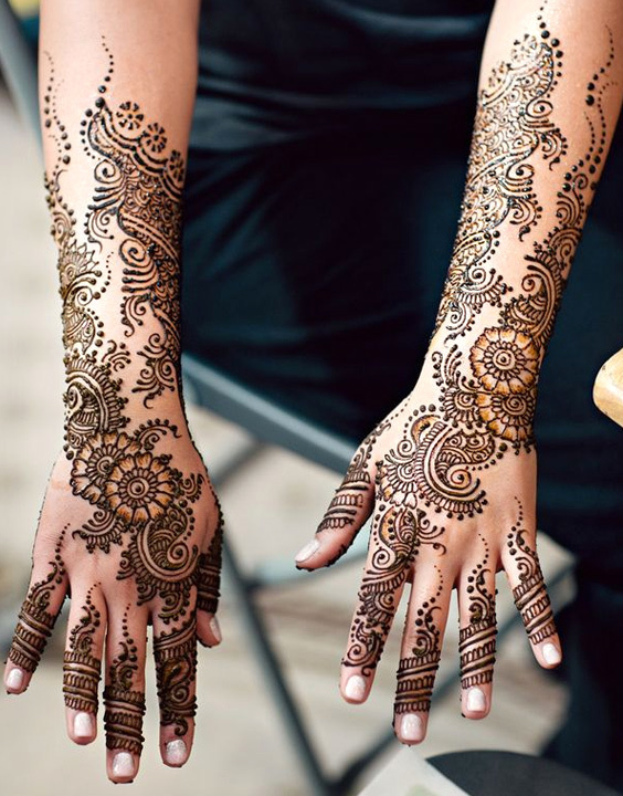 Few Popular Arabic Mehndi designs & Types | - Times of India