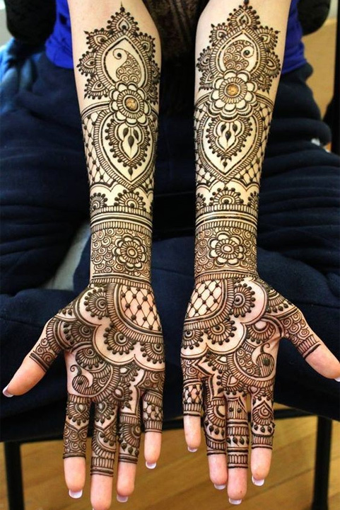 Indo arabic mehndi design - Bewakoof blog