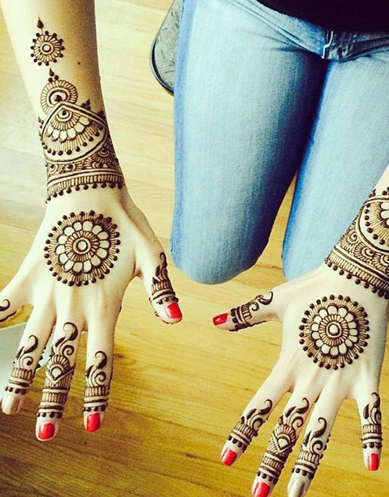 Top 180+ Simple Mehndi Designs | WeddingBazaar