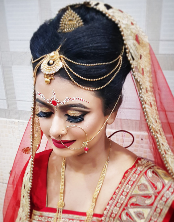 Bengali bridal hairstyle Bewakoof Blog
