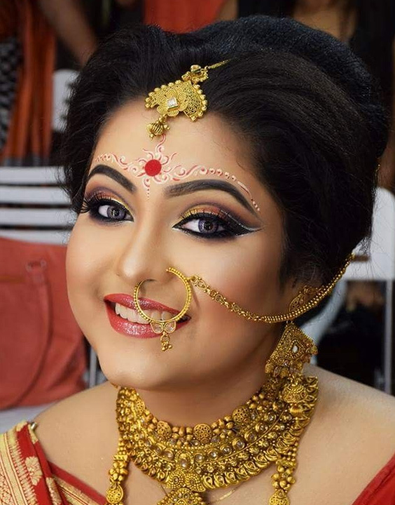 Image of Indian Bridal Makeup  Bridal Makeup Hairstyle  Latest Indian  Bridal Makeup  Wedding Makeup ImagesWQ761473Picxy