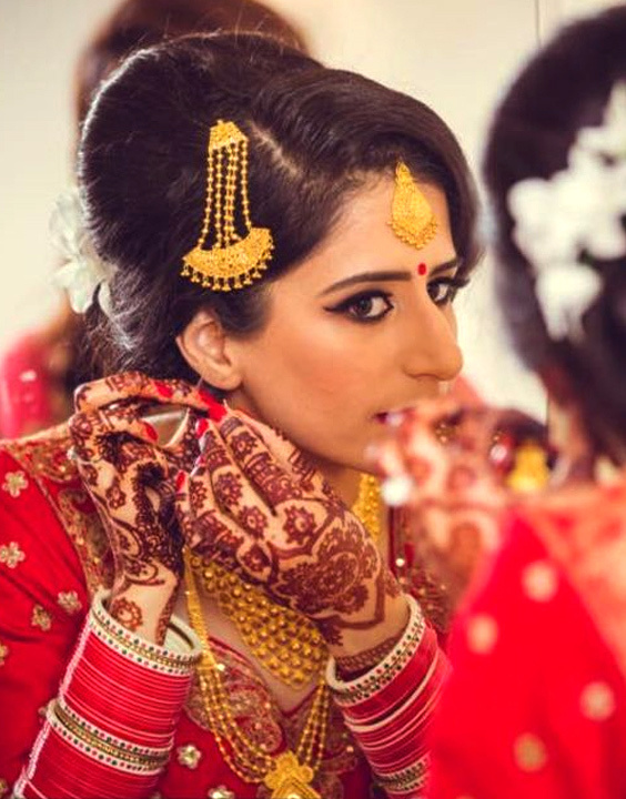 punjabi bridal hairstyle Bewakoof Blog