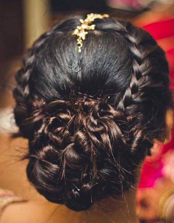 Bridal bun hairstyle Bewakoof blog