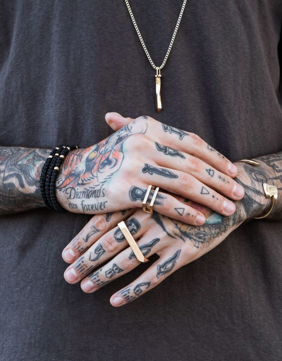 Finger Tattoos For Men - Bewakoof Blog