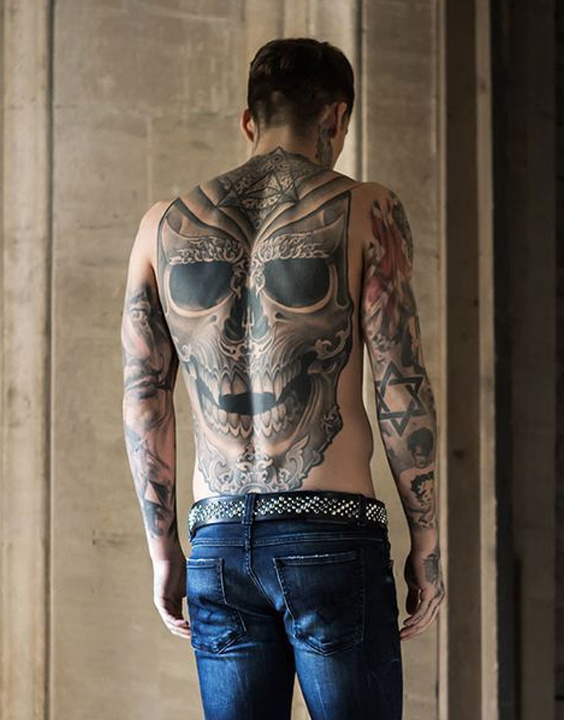 23 Awesome Back Tattoos for Men Upper Back to Full Back Tattoos  ZestVine   2023