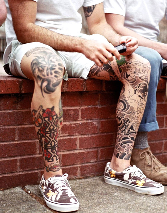 Leg Tattoos For Men - Bewakoof Blog