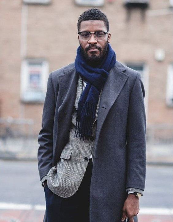 How to wear a scarf with a blazer best sale