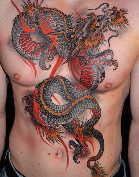 20 Awesome Red Dragon Tattoos  neartattoos