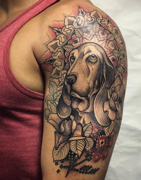 Dog tattoo men bewakoof blog