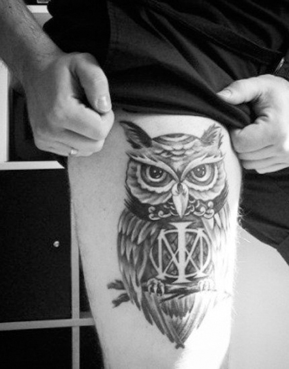 Owl tattoo men bewakoof blog